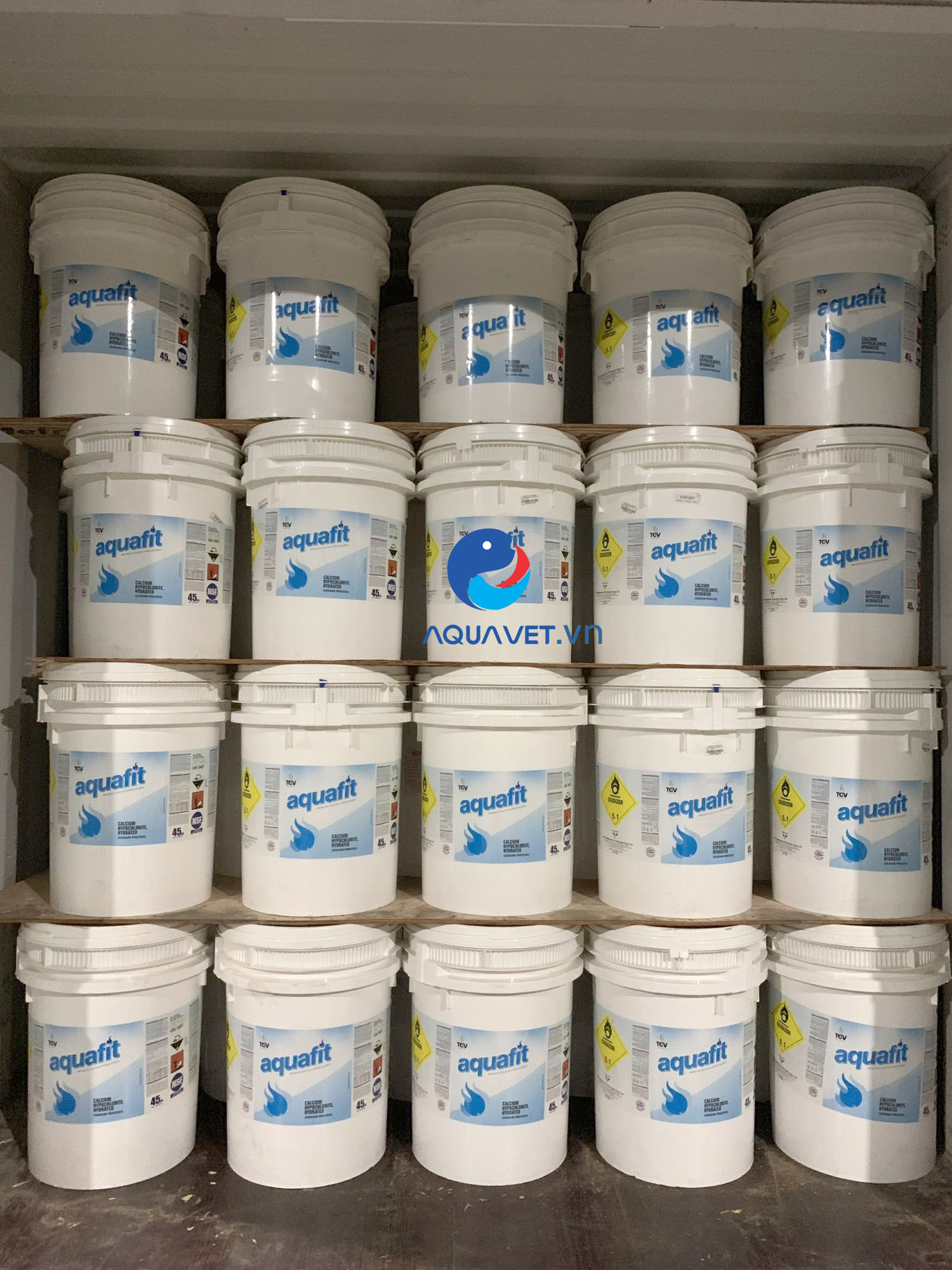 Clorin Aquafit 70% | Hóa chất chlorine xử lý nước