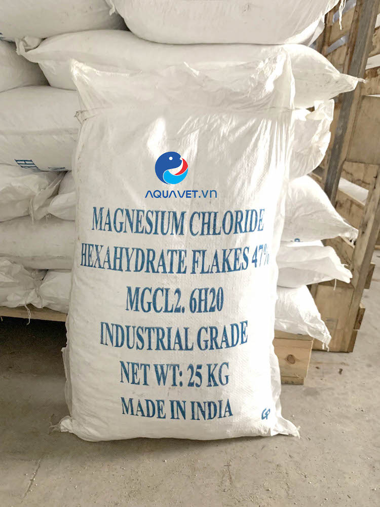 Magnesium chloride hexahydrate flakes 47% (MgCl2 Ấn Độ)