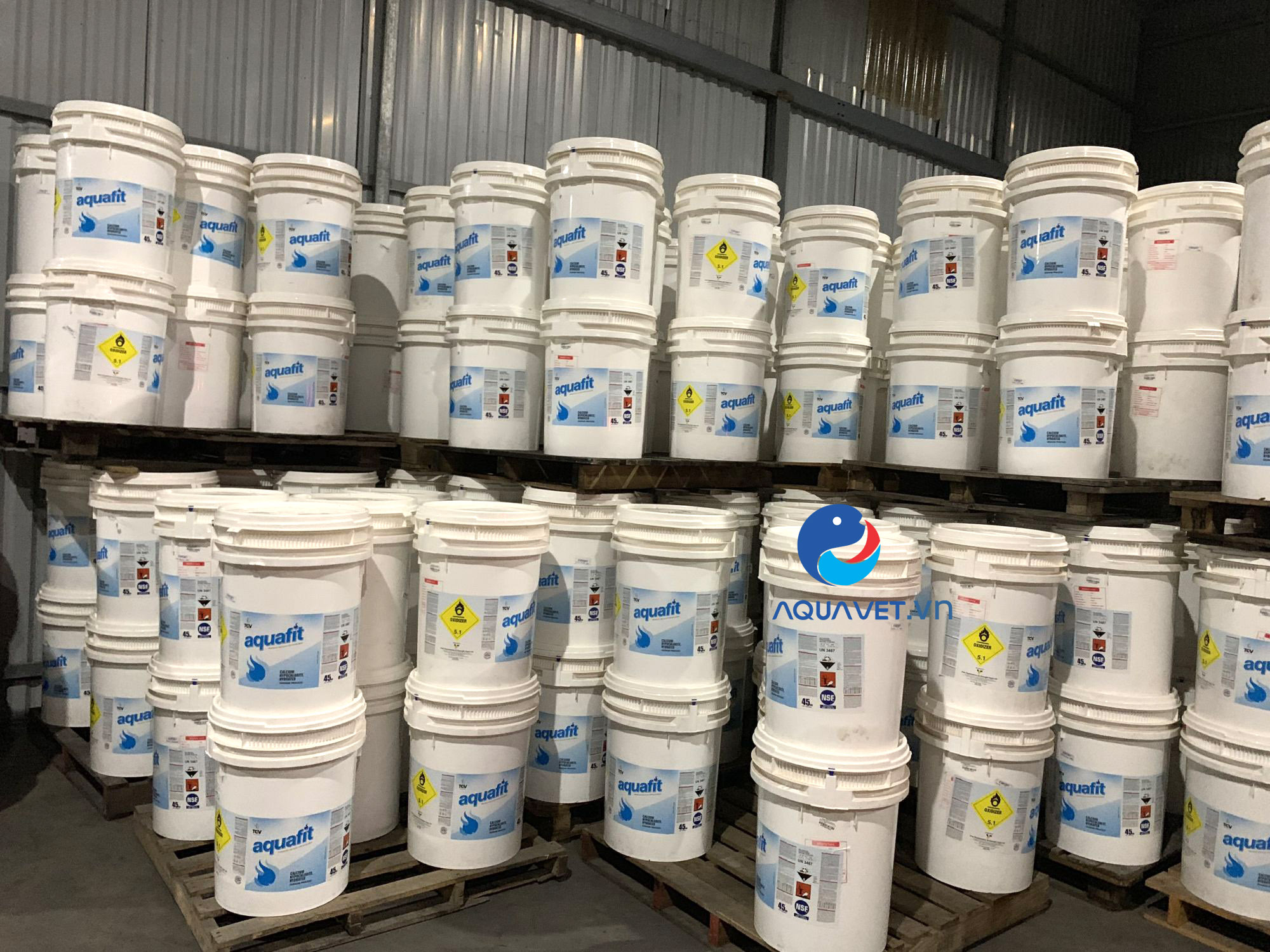 Clorin Aquafit 70% | Hóa chất chlorine xử lý nước